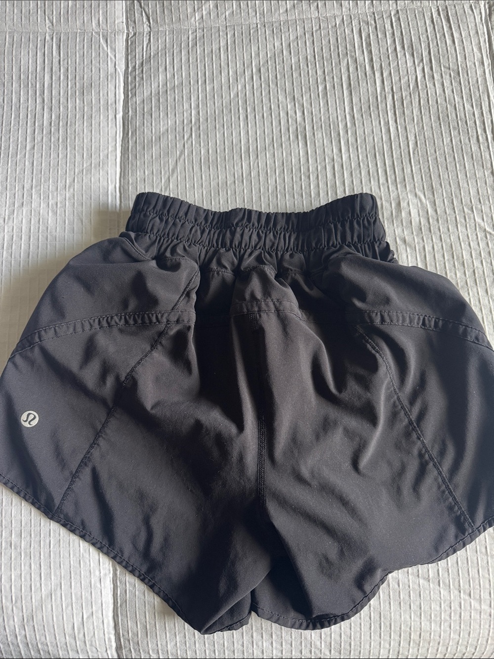lululemon athletica Black Athletic Running Shorts